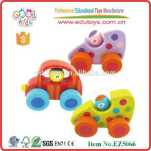 Voitures en bois Mini Cartoon Toy